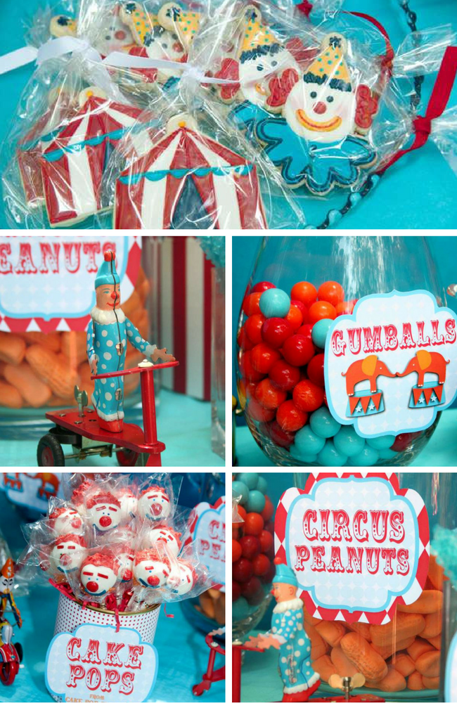 Circus Party Inspirations - Birthday Party Ideas & Themes