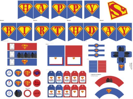 Supergirl Superman Birthday Party Ideas Birthday Party Ideas