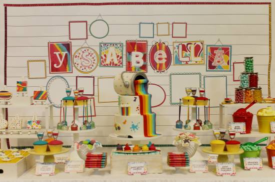 Modern Art Birthday Party