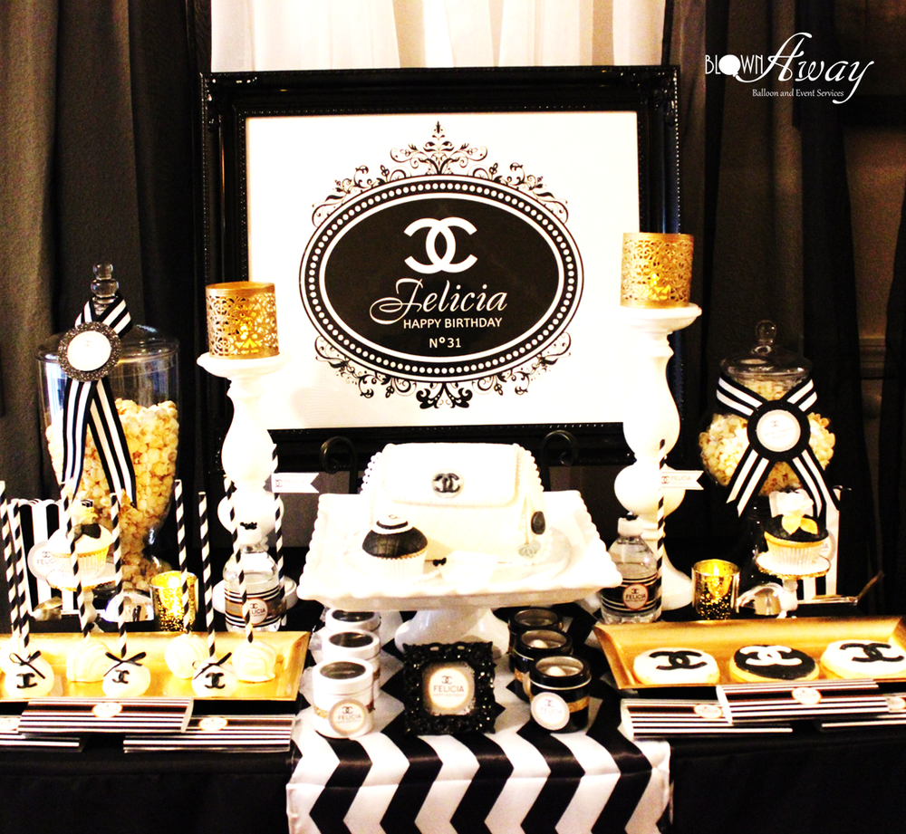 Fabulous and Classy Coco Chanel Party - Birthday Party Ideas for Kids