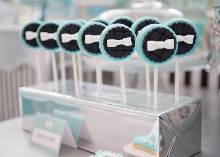 Modern Breakfast At Tiffany S Inspired Birthday Party Birthday