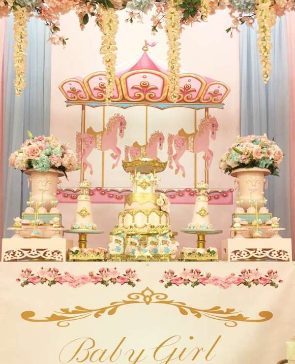 Charming-Carousel-Birthday-Party-Treat-Table